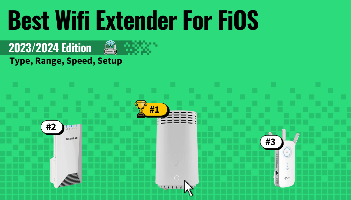 best wifi extender for fios featured image that shows the top three best router models