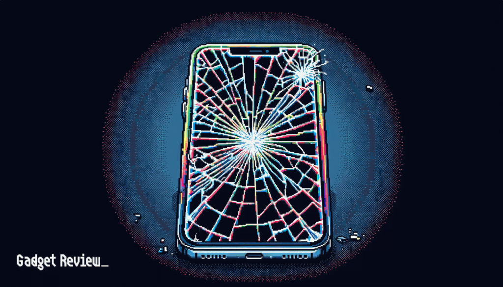 cracked phone screen