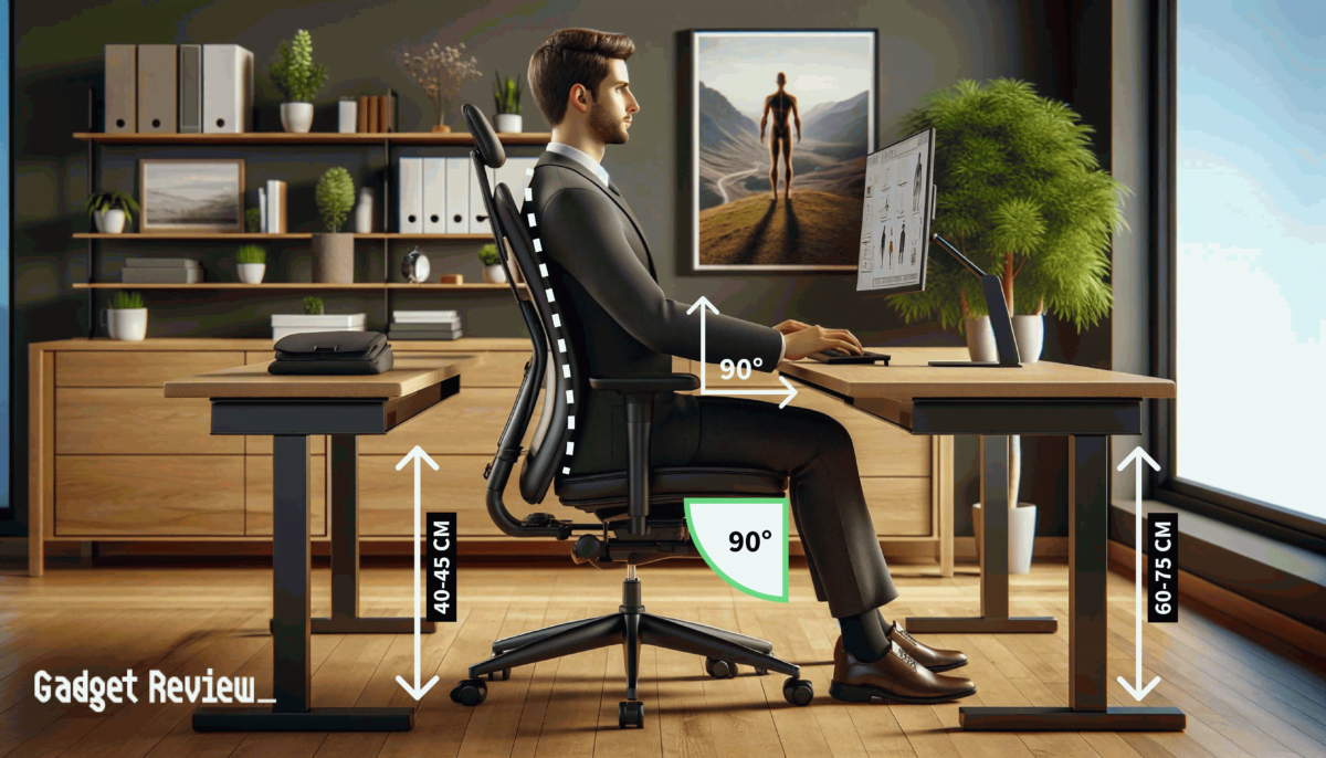 How To Sit Correctly in an Office Chair Gadget Review