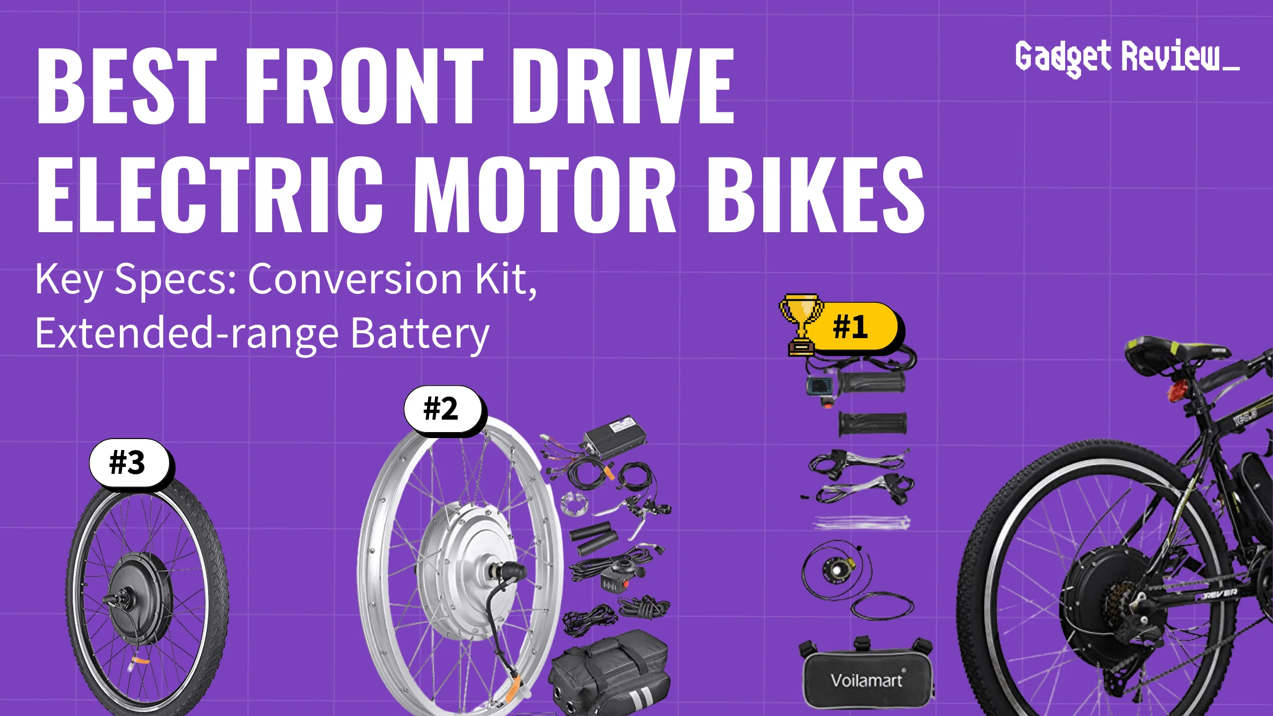 Best Front Drive Electric Motor Bikes