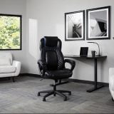 OFM Essentials Collection Racing Style SofThread Leather High Back Office Chair Review