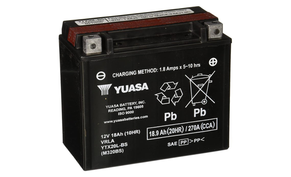 Yuasa YUAM320BS YTX20L BS Battery Review