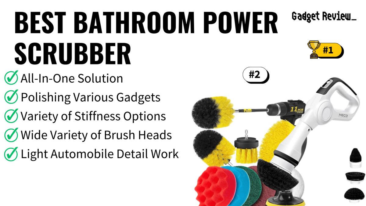 Best Bathroom Power Scrubber Top Electric Scrubbers