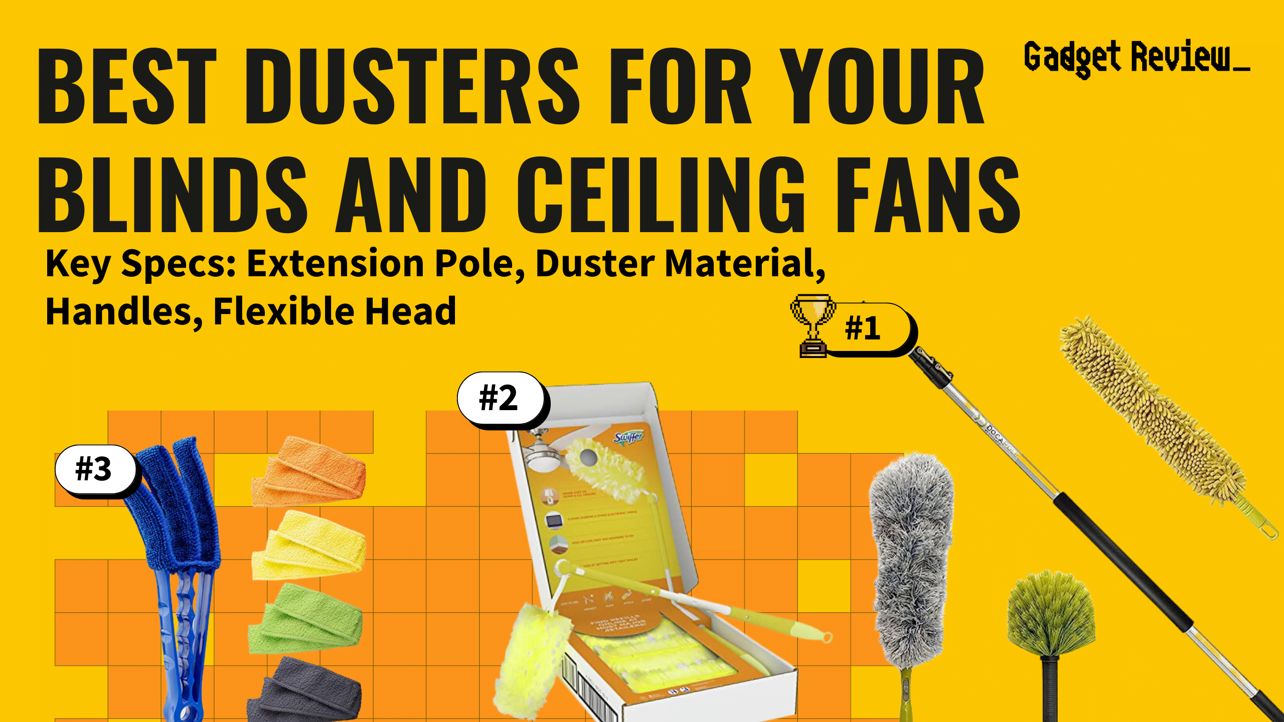 7 Best Dusters for Your Blinds and Ceiling Fans