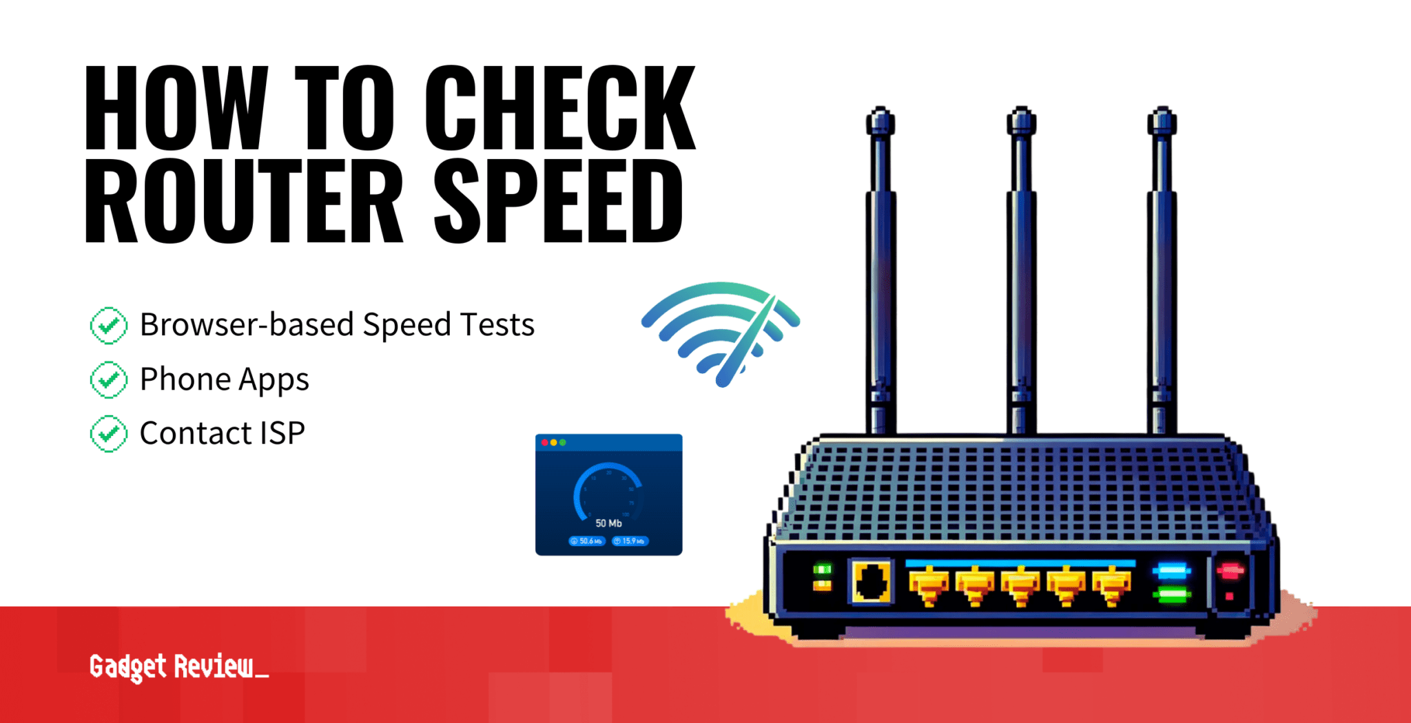 How To Check Router Speed Test Home WiFi Speeds