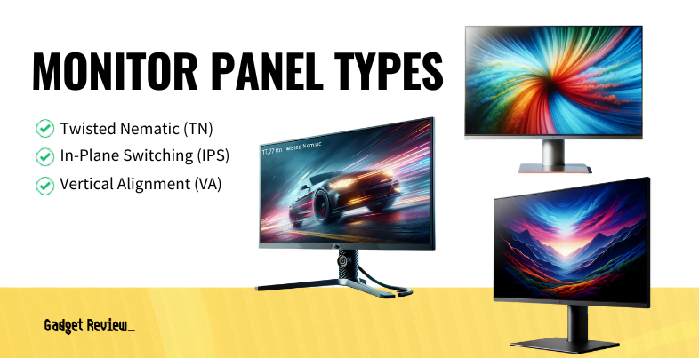 monitor panel types guide
