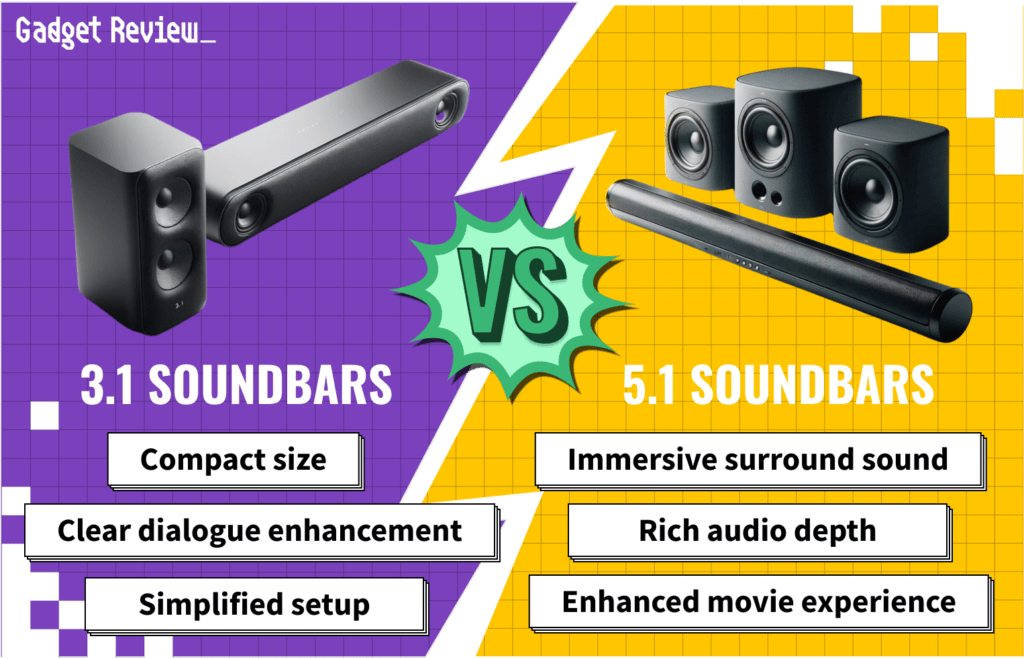 3.1 Vs. 5.1 Soundbar | What's The Difference?