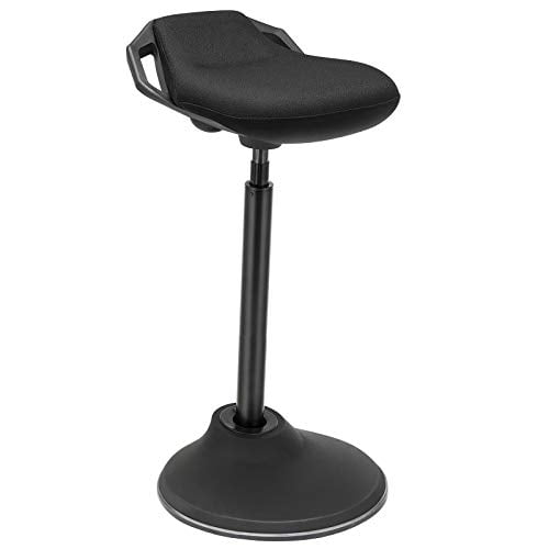 SONGMICS Standing Desk Chair, Adjustable Standing Stool