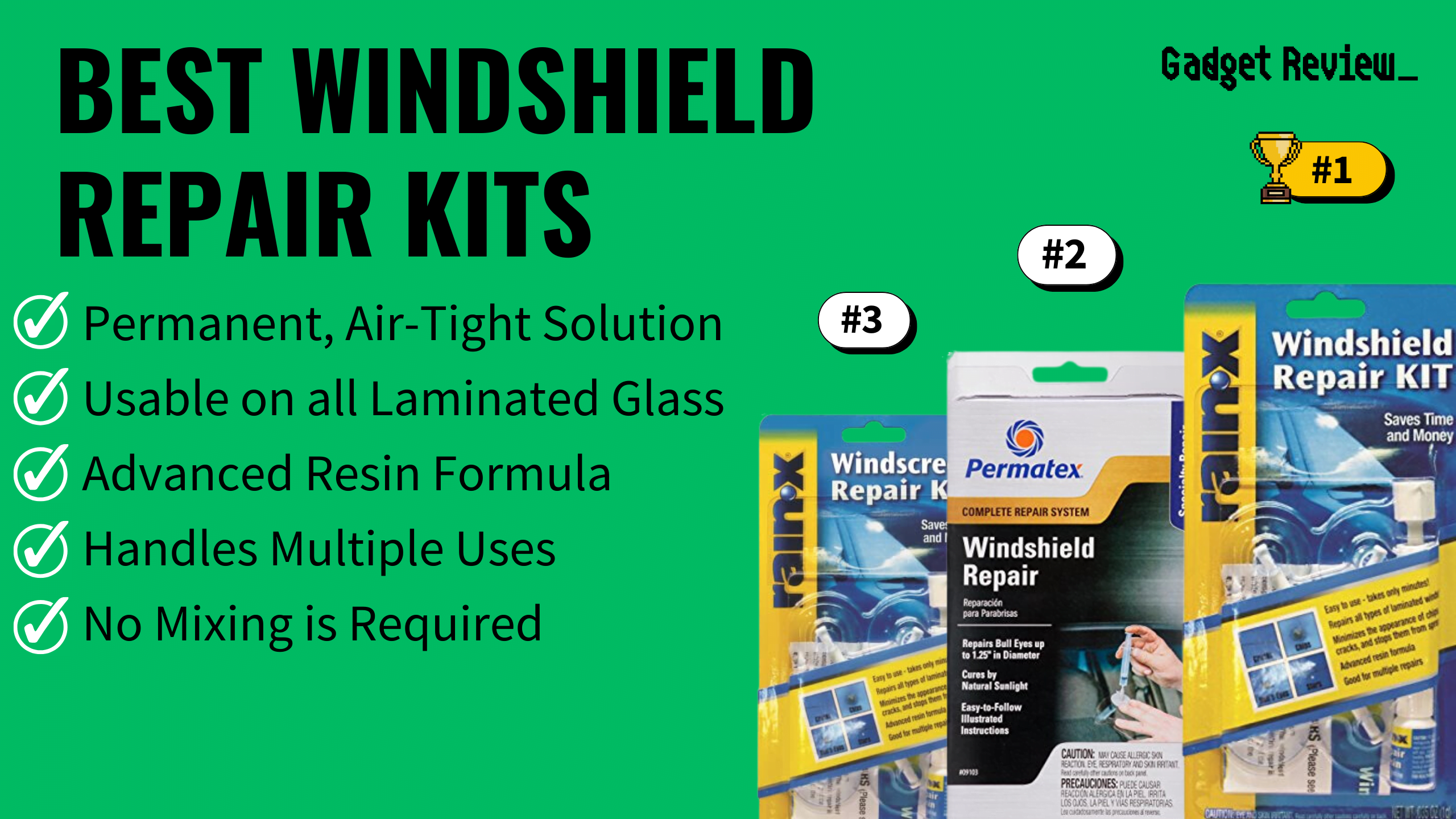 Best Windshield Repair Kits