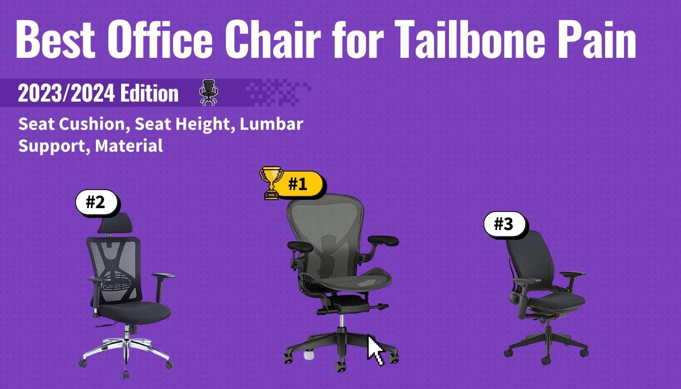 Best Office Chair for Tailbone Pain