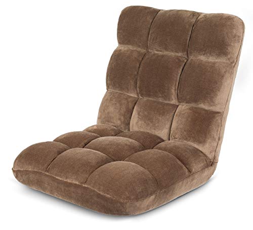 Birdrock Home Adjustable 14 Position Memory Foam Floor Chair