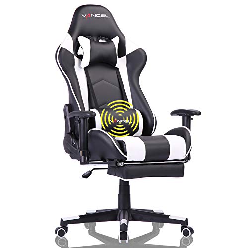 Gaming Chair Office Desk Chair High Back Computer Chair Ergonomic Adjustable Racing Chair