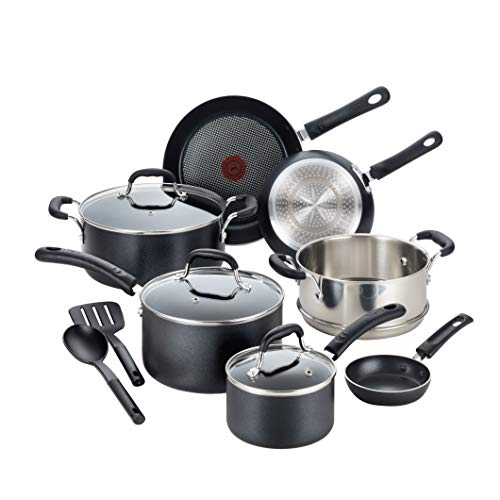 T-fal C515SC Professional Non-stick 12-Piece Cookware Se