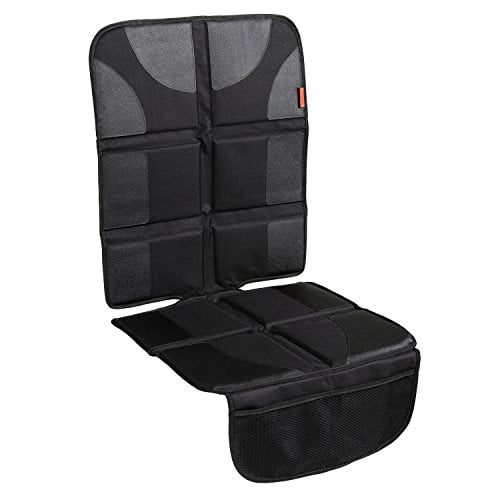 Car Seat Protector 2 Pack for Child Car Seat,Waterproof Seat Protector with Thickest Padding for Your Fabric and Leather Seats 