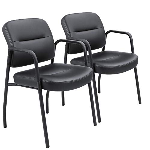 Devoko Office Reception Chairs Executive Leather Guest Chairs