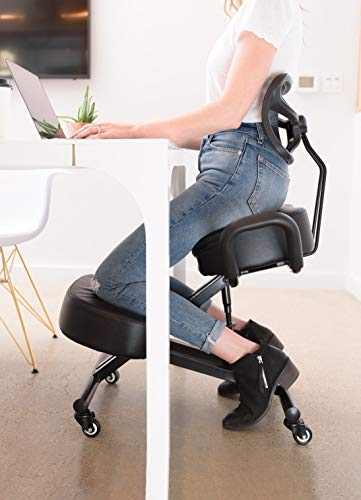 Sleekform Ergonomic Kneeling Chair with Back Support
