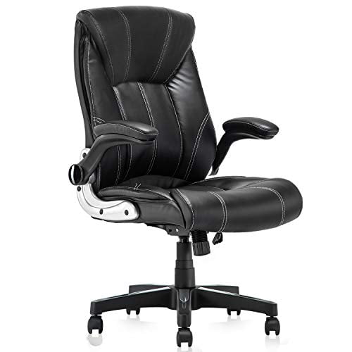 B2C2B Mid Back Mesh Task Chairs Without Arms Ergonomic Office Computer Chair for Conference Room,Home Office Black 