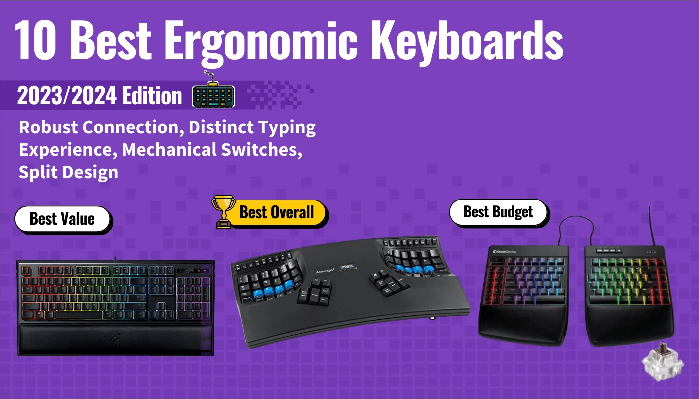 10 Best Ergonomic Keyboards