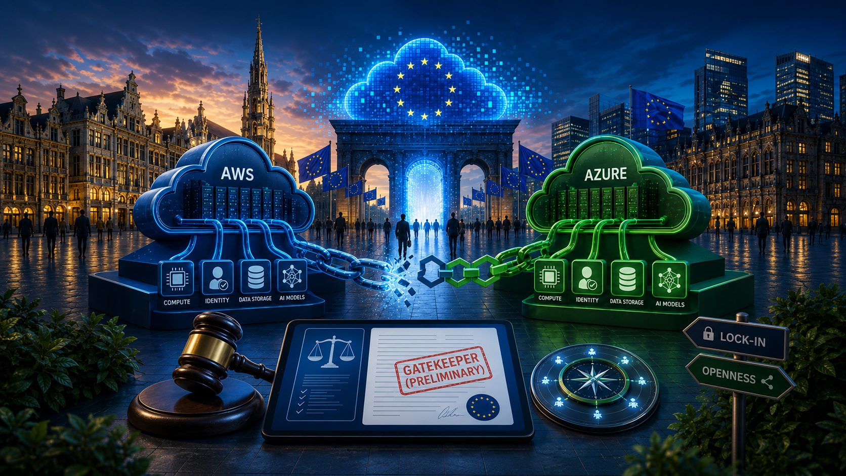 The EU Just Declared War On AWS And Azure – And The Fine Could Cost Them Billions!