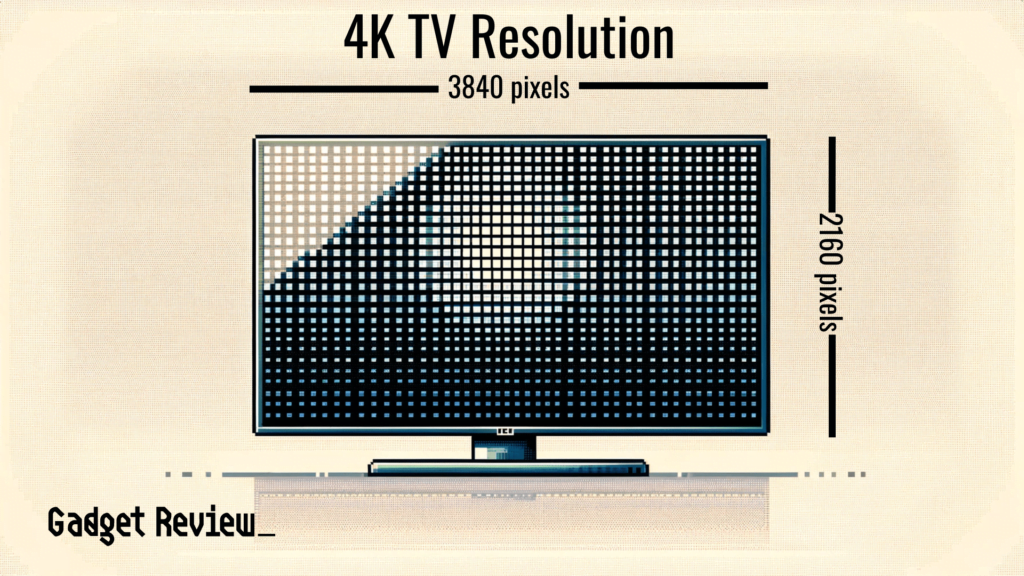 4K resolution in pixels.