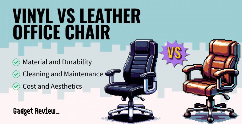 vinyl vs leather office chair guide