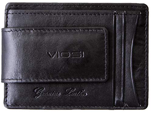 VIOSI Money Clip Leather Wallet