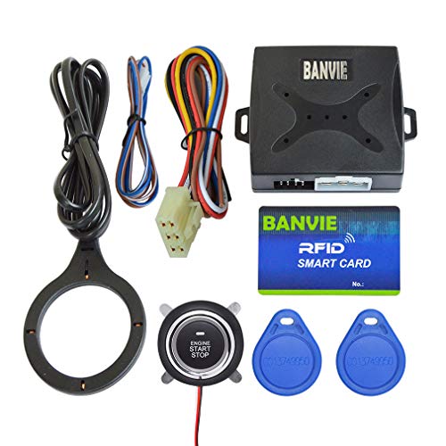 BANVIE Car Alarm RFID Immobilizer Hidden Lock System
