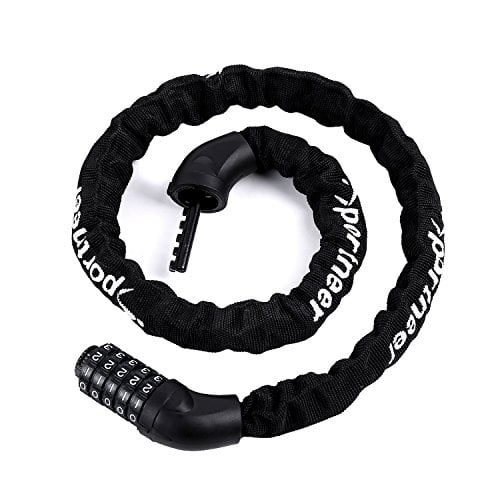 Sportneer 5-digit Combination Chain Cable Bike Lock Review