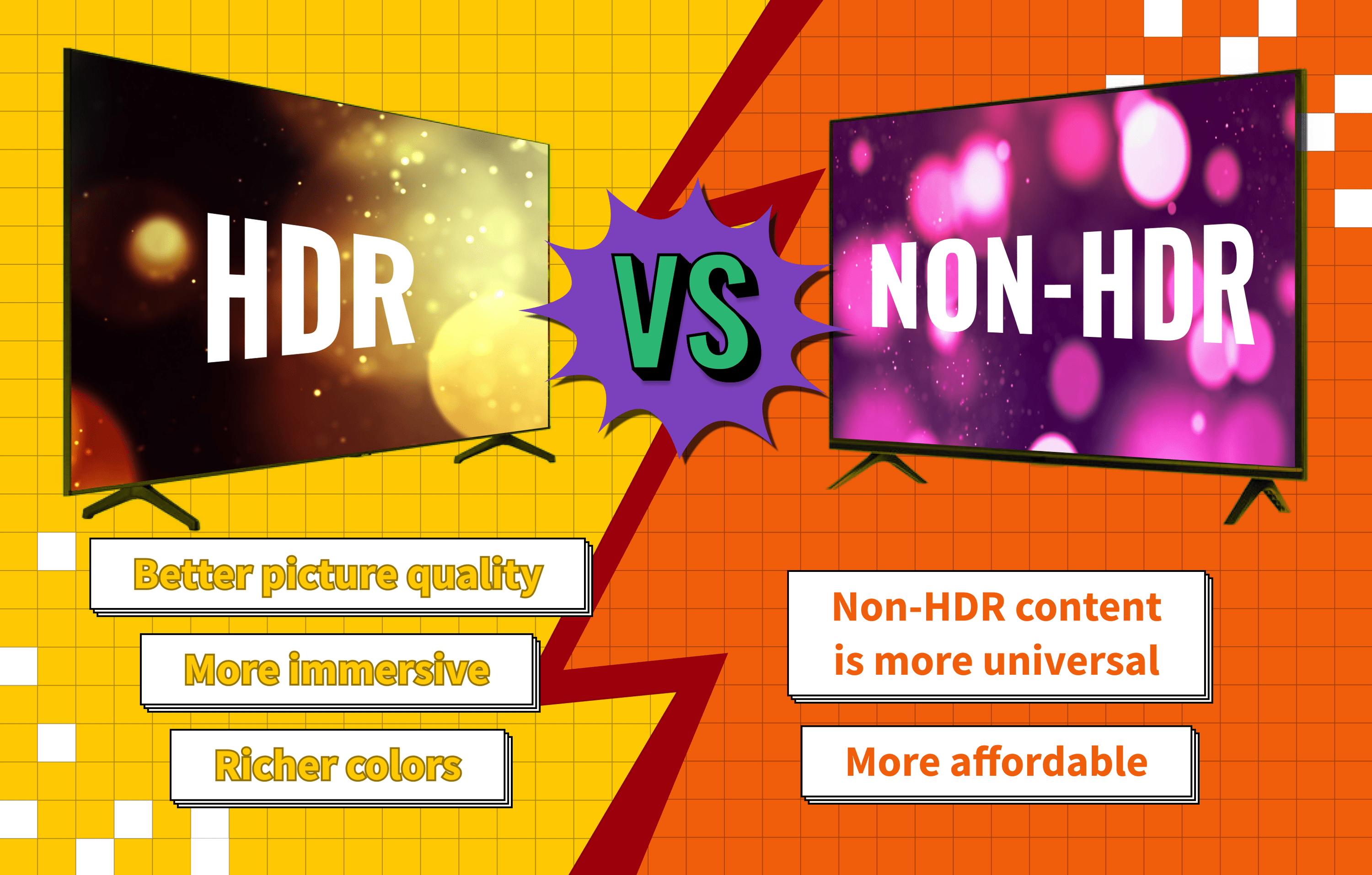 HDR vs Non HDR