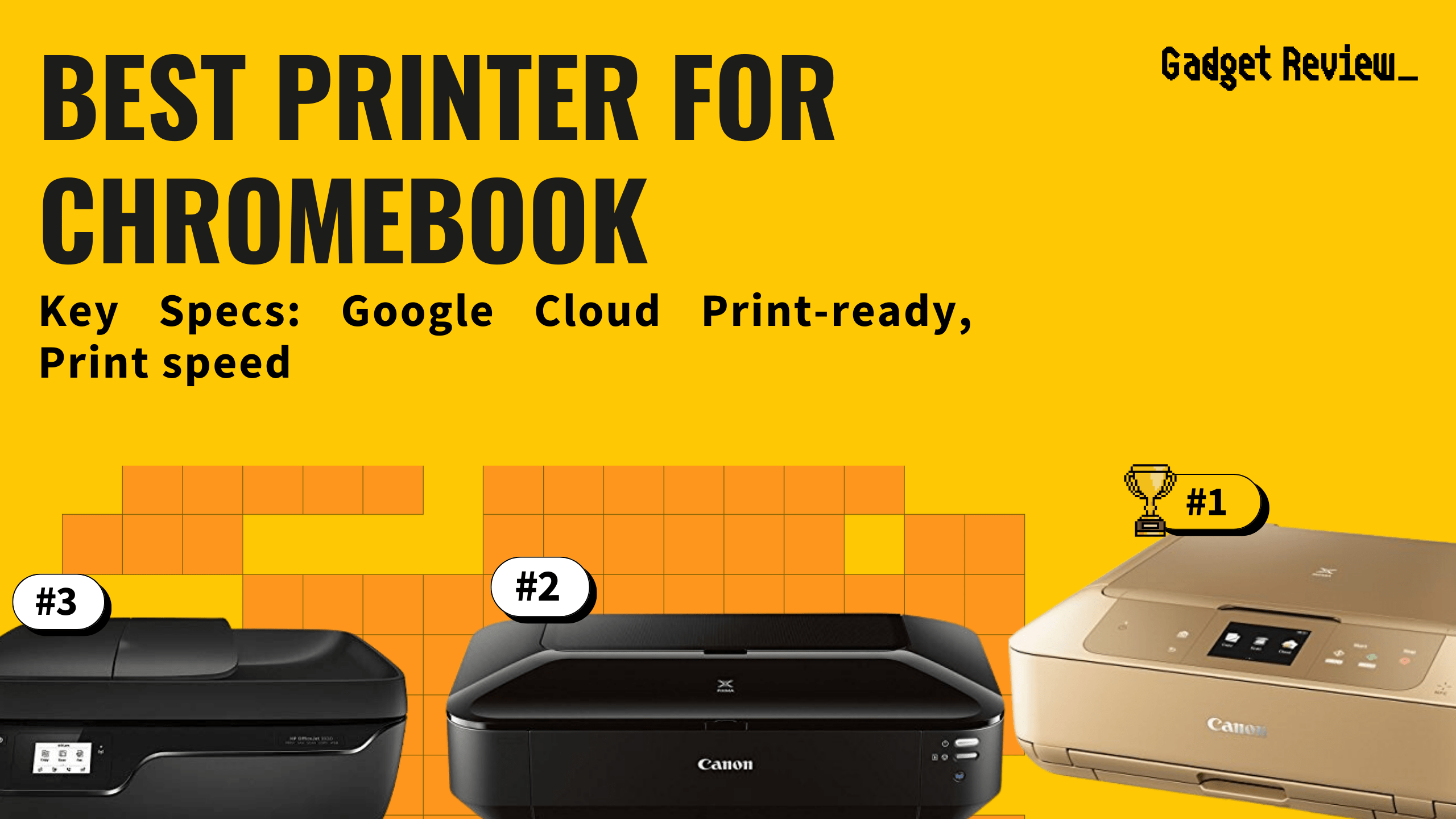 best printer for chromebook featured image that shows the top three best printer models