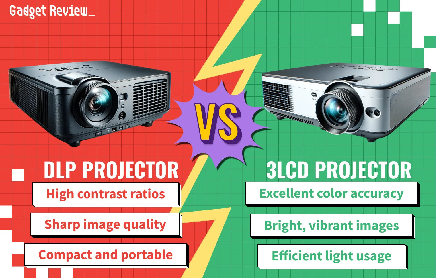 DLP Vs 3LCD Projectors