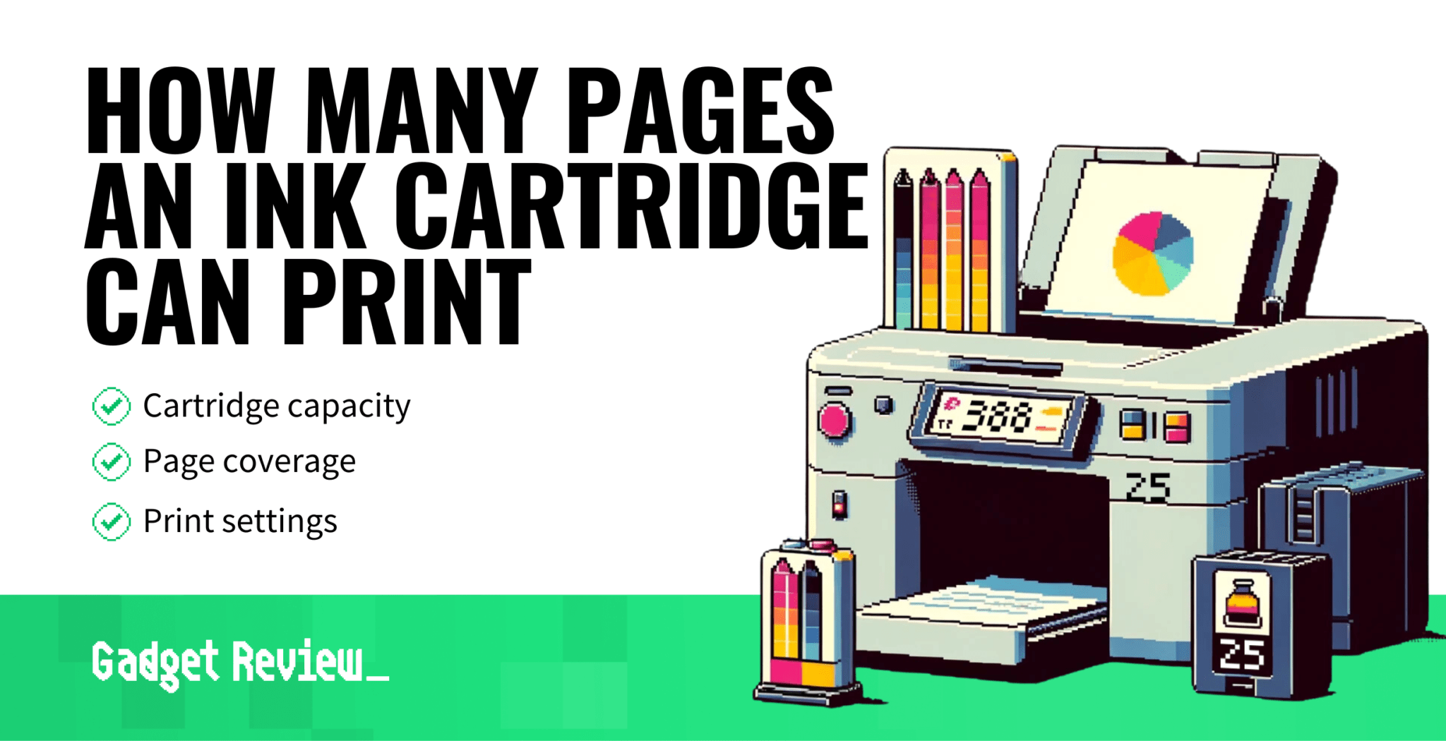 Cartridges How many pages should an ink cartridge print