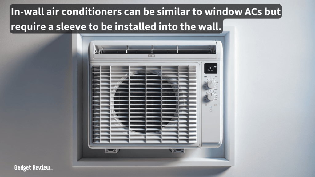 An In Wall Air Conditioner