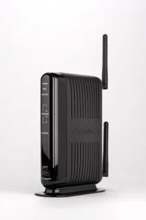 High resolution image of the GT784WN Wireless N DSL Modem Router from the front||||