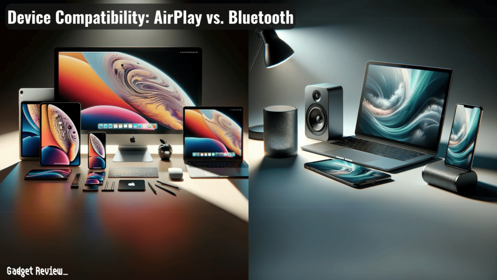 AirPlay vs. Bluetooth compatible devices