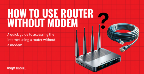 How To Use Router Without Modem | Router Without Modem Setup