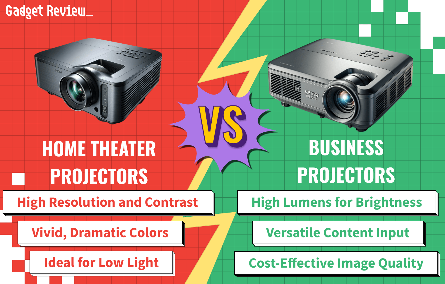 home theater vs business projector guide