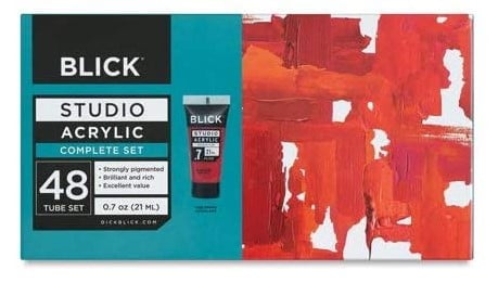 Blick Studio Acrylic Paint Review