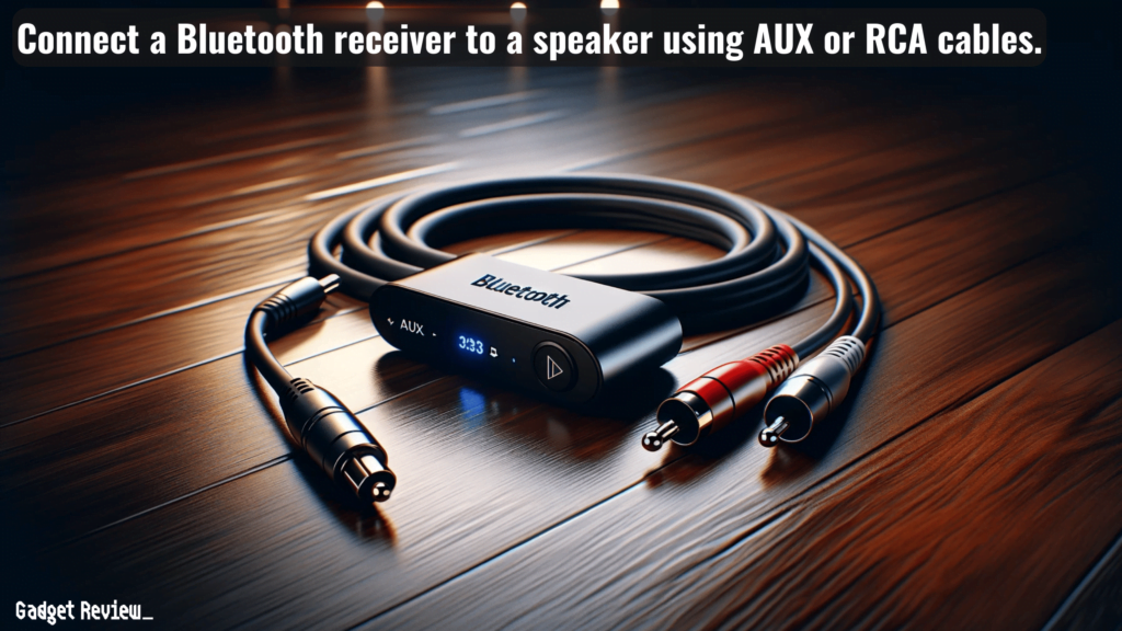 Bluetooth Receiver and Cables