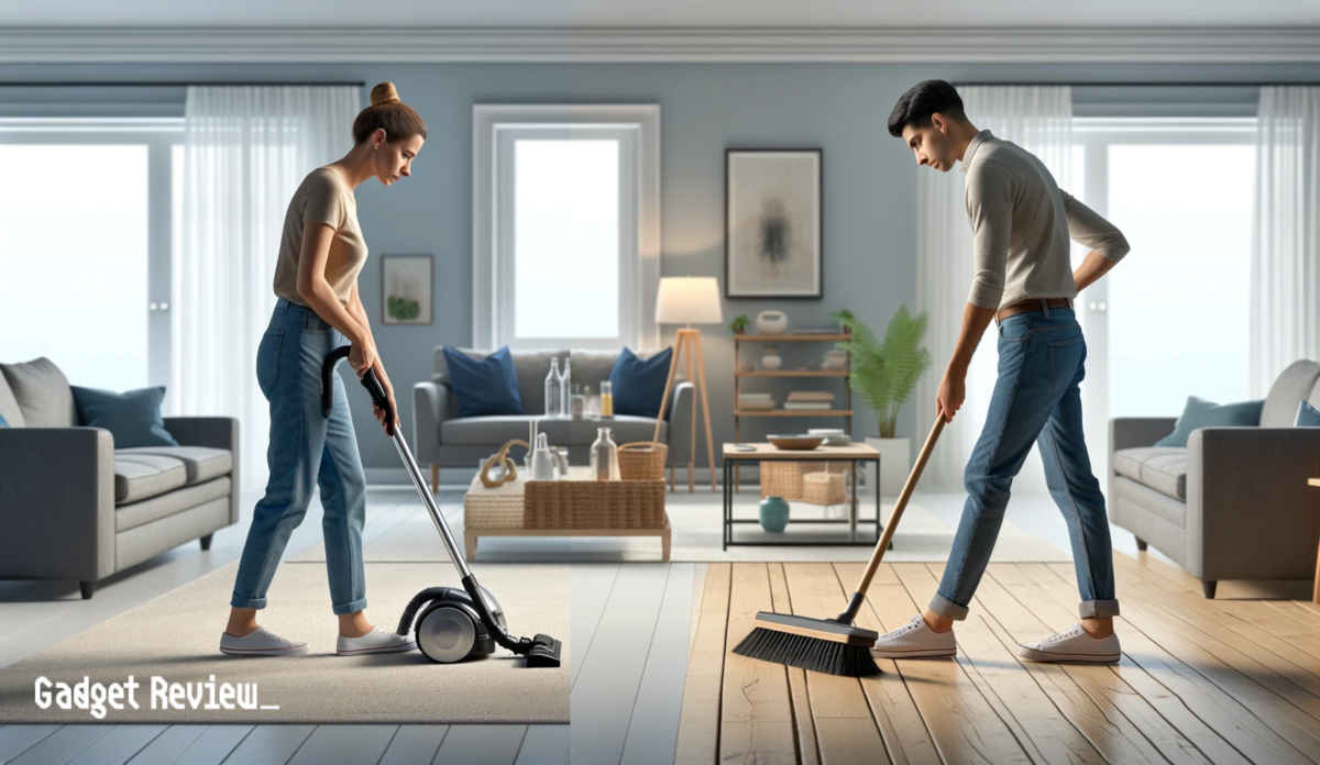 Broom Vs Vacuum Use A Broom or Vacuum Cleaner for Tile Floors?