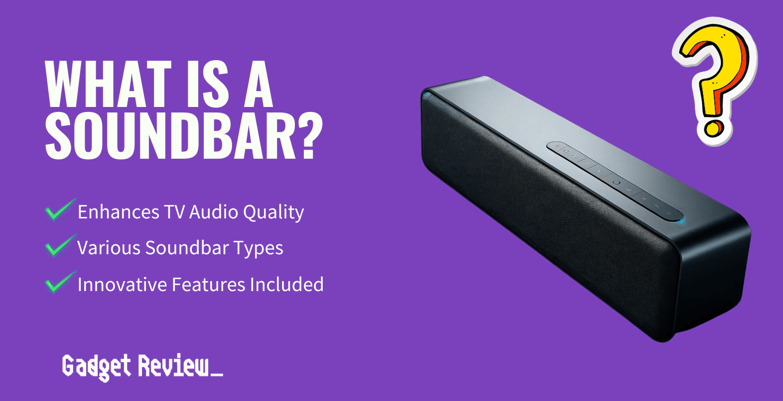 what is soundbar guide