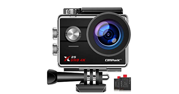 campark x5 4k 20mp action camera review