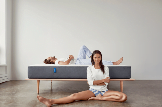 ||The Casper mattress comes in a box and is simple to unpack.|Our Casper mattress review touches on how well we slept on the mattress.|Queen-size Casper mattress|Sex on the Casper Mattress Review||