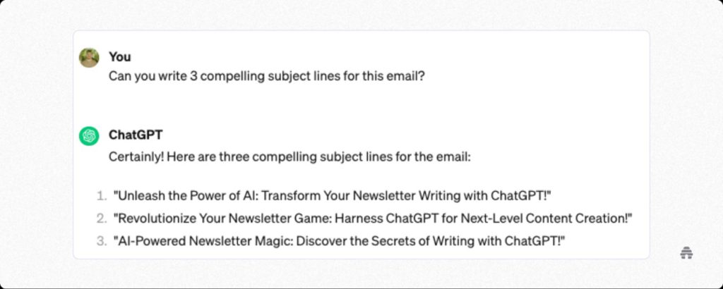 ChatGPT Prompts