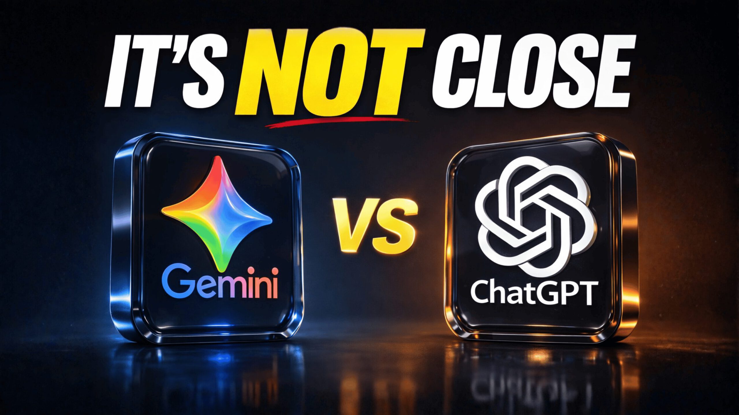ChatGPT Vs. Gemini: One $20 Plan Completely Destroys The Other