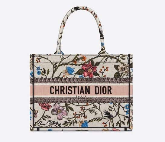 Christian Dior Book Tote Designer Handbag