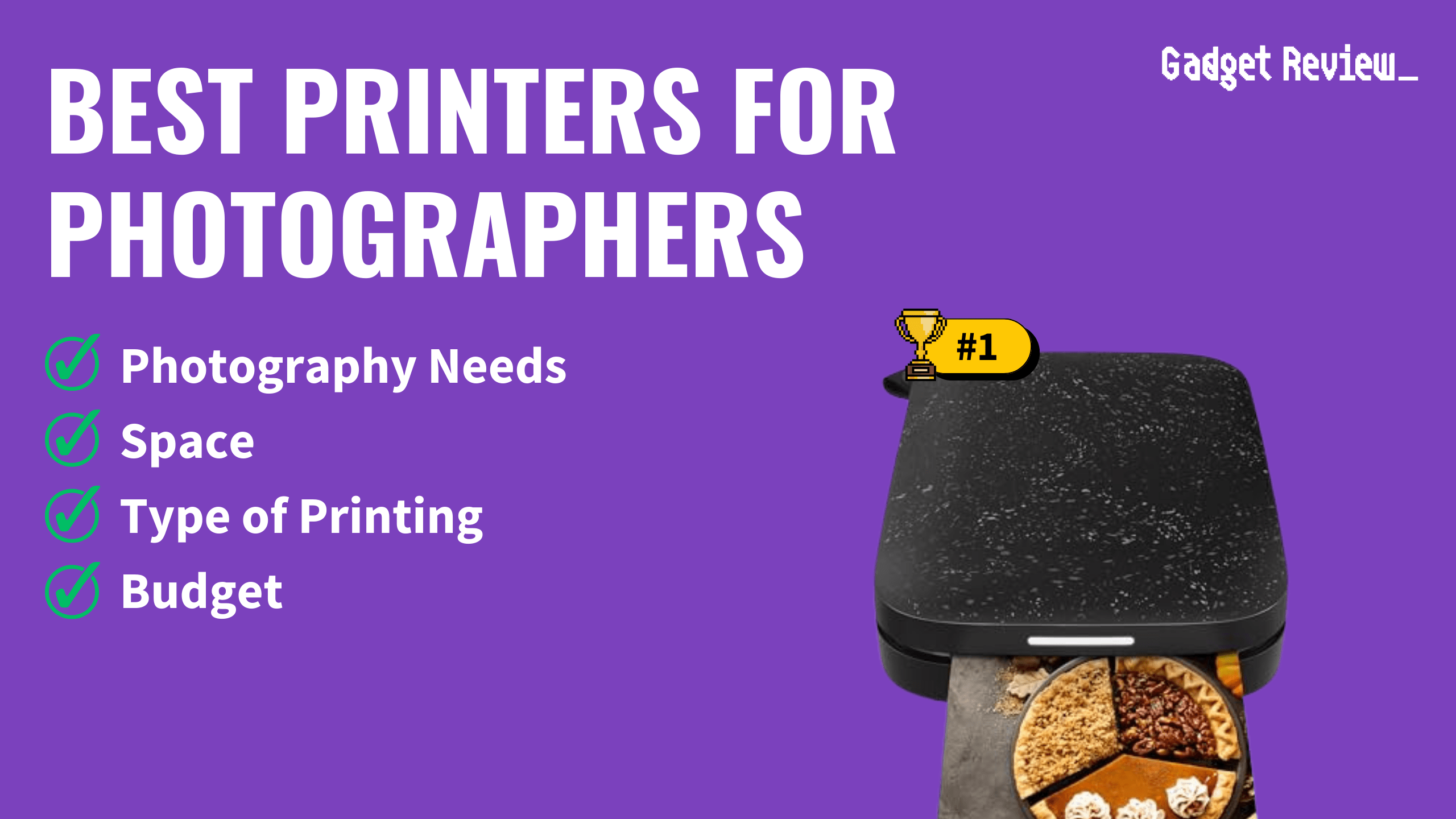 Best Printers for Photographers