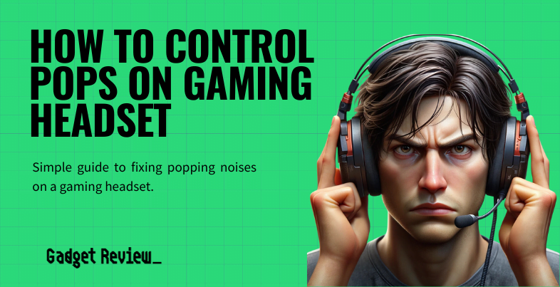 How to Control Pops on a Gaming Headset