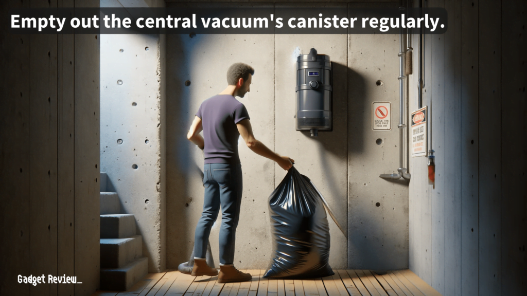 Cleaning a Central Vacuum System