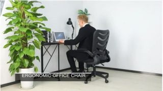 ComHoma Desk Chair Ergonomic Office Chair Mesh Computer Chair Review